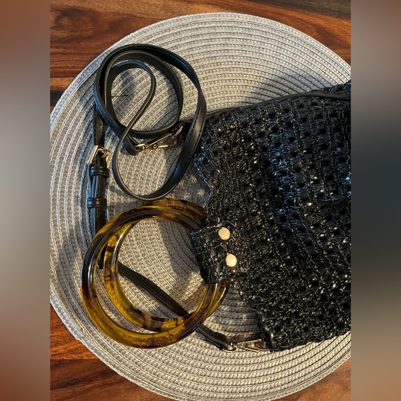 Black Basket Bag - Picture 4 of 5